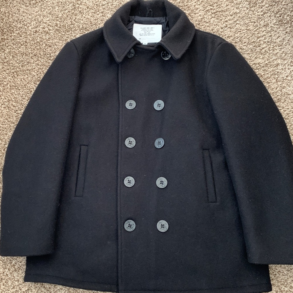 Men’s Wool Pea Coat
